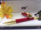 2019 New Mont Blanc Muses Marilyn Monroe Gold Clip Red Fineliner Pen (6)_th.jpg